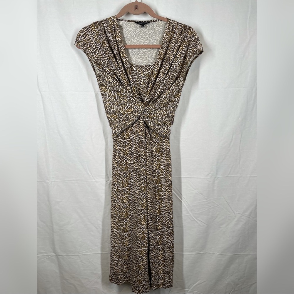 Lafayette 148 front twist tie dress size 2